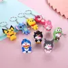 Llavero Creativo de Silicona 3D Oso Rayo Muñeca Caricatura Mixta de Moda para Actividades de Regreso a Clases Regalo Barato Venta al por Mayor