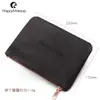 Fiyan Bolsa Popular para Cabezales de Cepillo Negro Almacenamiento de Brochas de Maquillaje Cremallera de PU de Gama Alta Herramienta de Belleza Bolso de Mano para Maquillaje