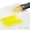 Caneta Borboleta com Glitter de Areia Movediça Ponta Macia Caligrafia Caneta Bonita Estudante DIY Pintura Céu Estrelado Caneta Marcadora Pincel Cor Gradiente