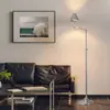 Lámpara de Pie de Salón Doble Luz Tango al Lado del Sofá Lámpara de Pesca Vertical de Ambiente para Dormitorio Mesita de Noche Lámpara de Mesa