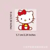 Lindo Gato Gatito Pegatina de Cristal UV DIY Vaso de Agua Papelería Pegatina Decorativa Etiqueta de Cristal Despegable Transferencia en Frío