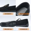 Zapatos Gorro de Punto para Hombre Verano Nuevos Zapatos de Gamuza y Piel Nobuck Joven de una Pierna Perezoso Zapatos de Negocios para Conducir de Moda para Hombres