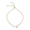 Pulsera de perlas Badu con diseño de nicho, personalidad de moda, temperamento, perla natural, elegante pulsera con borla francesa para mujer