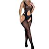 Macacão Sexy Europeu e Americano Sem Mangas de Alça Sexy Lingerie sexy de Rede com Recortes Costas Abertas Quente Tentação Gancho de Quatro Vias