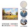 Pintura Colgante Navideña con Escena de Nieve para Restaurante Amazon Lienzo Pintado en Spray Estilo Granja Retro Pintura Decorativa para Sala de Estar Regalo