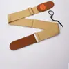 Correia de guitarra couro guitarra elétrica folk clássica correia de guitarra de madeira suporte de correia de guitarra DZ