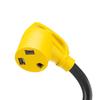 Suministros del Fabricante L14-30P Clavija de Bloqueo de 4 Clavijas a Tt-30R Adaptador de Cable de Extensión Americano para RV