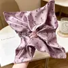 Laços de Cabelo de Cetim com Bolinhas Elegantes, Faixas de Cabelo Quadradas, Lenços Quadrados, Faixas de Cabelo, Laços de Cabelo - Pronta Entrega Atacado
