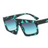 Gafas de sol de moda primavera 2022 para hombre y mujer con montura irregular inclinada gafas de sol modernas de personalidad ins europeas y americanas T22003
