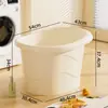 Cubo de Baño de Plástico para Niños para Baño, Tina de Baño para Bebé, Cubo de Baño Engrosado para Bebé, Tina de Baño Grande para que los Niños se Sienten
