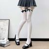 Medias de Terciopelo con Lazo Hasta la Rodilla para Mujer Y2K Sexy Sexy Medias de una Pieza con Liguero Personalizadas de Nicho Medias para Muslo