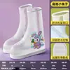 Galochas infantis, unissex, novo estilo 2026, cobre-sapatos impermeáveis, projetados para estudantes usarem na escola, antiderrapantes e resistentes ao desgaste