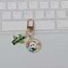 Guobao bonito panda AirPods pingente chaveiro acessórios casal namoradas presente chaveiro saco enfeites