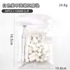 Esponja Gradiente Mini Bloque de Tofu para Arte de Uñas, Pincel Rascador Especial para Rubor Mezclador Cubo de Res con Caja de Almacenamiento