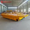 Pequeño riel de transferencia de moldes fuente de alimentación coche plano eléctrico control remoto inalámbrico coche sobre rieles taller transporte transbordador coche plano