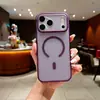 Aplicable para Apple 18promax Funda Magnética Mate para Teléfono iPhone 17 Agujero de Precisión Cobertura Total Disipación de Calor Funda Protectora Carcasa Dura