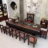 Mesa de Té de Madera Maciza, Tetera, Mesa de Té de Oficina Estilo Chino Nuevo Madera de Barco Viejo, Sala de Estar, Combinación de Mesa de Té y Sillas para el Hogar