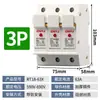 Portafusibles Iluminado Rt18-32X para Riel Base de Fusible 1P2P3P4P con Luz Indicadora