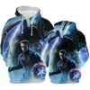 Suéter Personalizado de Anime 2024 Blusa com Estampa 3D Roupas Masculinas