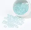 Artículo popular para transmisiones en vivo: Cristal blanco natural tubo doblado piezas de tallado hechas a mano para DIY para ensartar collares, pulseras y accesorios de cuentas sueltas de cristal