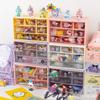 Cajón de almacenamiento de papelería de escritorio para estudiantes, estante organizador para niños, niña, lindo, para joyas, artefacto para llevar un diario a mano