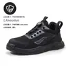 Zapatos de Protección Laboral Blue Seagull Shield Verano para Hombre Transpirables Ligeros Resistentes al Desgaste Zapatos de Seguridad Anti-Impactos y Anti-Perforación que no te Cansarán después de Estar de Pie por Mucho Tiempo