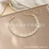 Pulsera Versátil de Moda con Perlas y Pedrería Popular Europea y Americana Joyería Exquisita Venta Caliente Transfronteriza Proveedor Mayorista