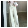 Jeans Bordados de Gatito Blanco de Dibujos Animados Sueltos para Mujer, Nuevo Estilo de Verano, Diseño de Tallas Grandes, Pantalones Rectos de Pierna Ancha