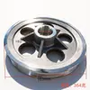 Roda de Polia de Ranhura Única Tipo A para Exportação Cruzada, Roda da Roda do Motor, Roda do Eixo Principal, Roda de Transmissão, Acessórios para Compressor de Ar, Bomba de Ar, Roda de Alumínio Fundido