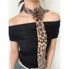 Pañuelo de Seda Floral Retro de Alta Gama para Mujer Verano Nuevo Estilo Bufanda para Cuello Bufanda Fina Versátil Pañuelo para el Cabello