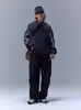 Chamarra Rumeng Estilo Deportivo Ligero Montaña Color Bloqueo Exterior Chamarra para Hombres y Mujeres Impermeable Cuello Alto Top para Ciclismo