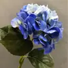 Sensación de simulación Hortensia hawaiana hidratante hortensia grande diseño de boda flores artificiales impresión 3D hortensia adornos para sala de estar