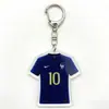 Llavero de Souvenir Deportivo para Aficionados al Fútbol de la Copa Mundial 2026 Colgante Plano Acrílico