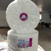 Toalla de limpieza desechable de 600 g, rollo grande de algodón, toalla suave para salón de belleza, toalla facial de limpieza de algodón