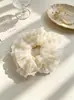 Ligas para el Cabello Trenzadas Florales, Scrunchies Estilo Coreano con Borde de Encaje, Ligas de Alta Elasticidad, Suministro al por Mayor, Directo del Fabricante