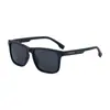 Nuevas Gafas de Sol Polarizadas Cuadradas de Pesca de Moda para Hombres, Gafas de Sol Versátiles Personalizadas con Protección Solar para Hombres, Transfronterizas