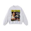 Sudadera con capucha de estilo urbano antiguo europeo y americano para hombre, estilo urbano de alta calidad, de algodón pesado lavado, con cuello redondo y base superior.