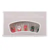 Uñas Portátiles de Navidad Cortas Dulces Frescas Estilo Papá Noel Copo de Nieve Arte de Uñas Producto Terminado Versátil Blanqueadoras Extraíbles Uñas Postizas