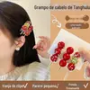 Celebridade da Internet Grampo de Cabelo de Um Yuan Barraca de Rua de Mercado Noturno Exposição de Parque Comida Brinquedos Desenho Animado Fruta Acessórios de Cabelo Pegador Fabricante Presentes