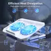 Radiador de Laptop de Venta Caliente Transfronterizo Q100 Ventilador Doble Velocidad Ajustable Elevación Almohadilla Refrigerante para Portátil de Juego Ultra Silencioso