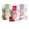 Snacks para Gatos, Carne de Leche de Cabra Envuelta en Comida Húmeda para Gatitos, Pellets de Carne Liofilizada, Alimento Básico para Gatos Envasado Fresco, Hidratante, Envío Gratis