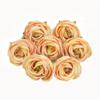 G Cabeza de Flor de Rosa Vintage Simulada Flor de Seda Flor Artificial Ramillete Hecho a Mano Caja de Regalo de Boda Decoración para Fotografía