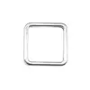 15X15Mm 0.78g Accesorios de Joyería Multicolor Serie Geométrica DIY Colgante Geométrico Cuadrado