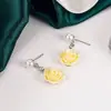 "Niña Camelia" Pendientes Retro de Flor de Camelia Perlada Suave para Mujer, Exquisitos Pendientes de Flor de Rosa de Resina Estilo Té