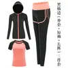 Traje de yoga para primavera y verano, traje nuevo para mujer, ropa deportiva para ejercicio al aire libre, traje de gimnasio y fitness, traje para correr