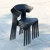 Juego de Plástico para Reuniones de Ocio al Aire Libre con Mesa Redonda Pequeña y Sillas para Balcón, Popular en Cafeterías de Té de Leche de Moda, Mesa de Comedor Simple para Uso al Aire Libre