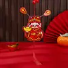 Ímã de Geladeira Deus da Fortuna Gato da Sorte Magnético Rotativo Criativo Decoração de Bênção e Riqueza Fluindo para o Ano Novo Ímã de Geladeira