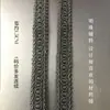 Palacio de Perlas Estilo Nuevo 15mm Gancho Bilateral de 8 Palabras Cinta de Seda Dorada y Plateada A18 Accesorios para Manga de Ropa Encaje
