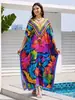 Venta Caliente Transfronteriza Europea y Americana Transfronteriza Algodón Cubre-traje de Baño de Playa Suelto Vestido de Resort Cubre-bikini Ropa de Baño