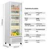 Dafan Aodaxin Vitrine Refrigerada Armário para Bebidas Geladeira de Leite Congelador Vertical 110V220V Transfronteiriço